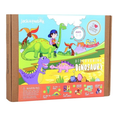 Set educational Kit de creatie 6-in-1 descopera dinozaurii